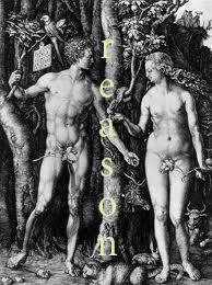 Durer Adam and Eve and the tree of reason