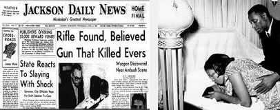 Medgar Evers murdered in Jackson, Mississippi, June 1963